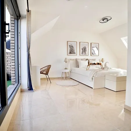 Penthouse With A Neo-gothic Parish Church View 公寓 根特